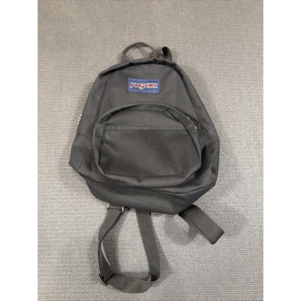 JanSport Half Pint‎ Mini Backpack Day Bag for Travel Black